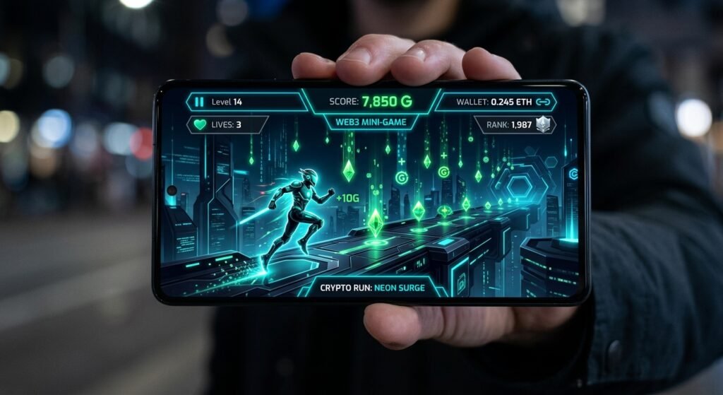 Blum Telegram tap-to-earn mini game screen.