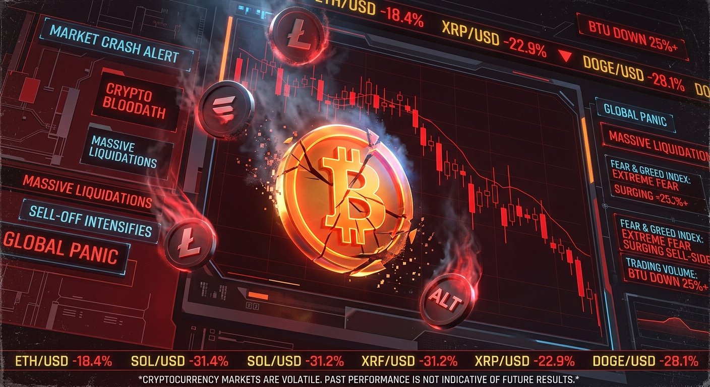 Latest Crypto Market Crash Reasons and Analysis Feature Image